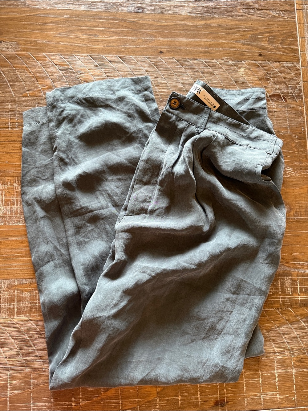 Zara NWOT Lyocell Gorgeous Pants